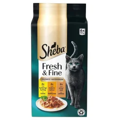Sheba Fresh & Fine Poultry Våtfoder till Katt 6x50 g