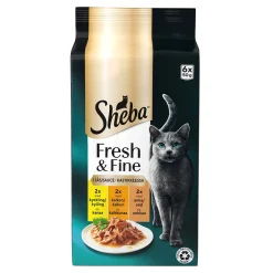 Sheba Fresh & Fine Poultry Våtfoder till Katt 6x50 g