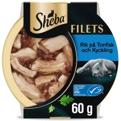Sheba Kyckling och Tonfisk i Sås 60 g