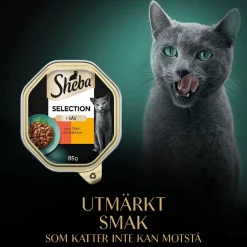 Sheba Selection Oxe & Kalkon 22x85 g