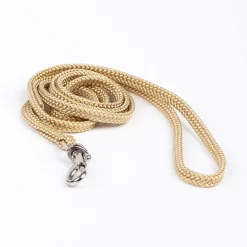 Show Dog Show Lead med silverfärgat lås 90 cm