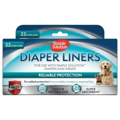 Simple Solution Diaper Liners Trosskydd till Hund 22-pack