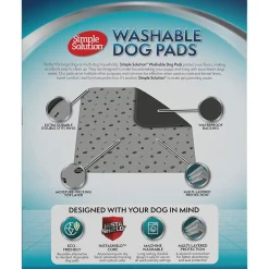 SimpleSolution Washable Dog Pads 2-pack