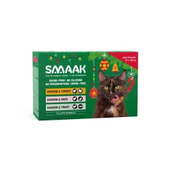 SMAAK Cat Adult Christmas Multipack 12 x 100 g