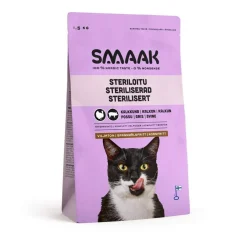 SMAAK Cat Adult GrainFree Sterilised Turkey & Pork