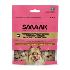 SMAAK Dog Frystorkat Hundgodis Nöt 45 g