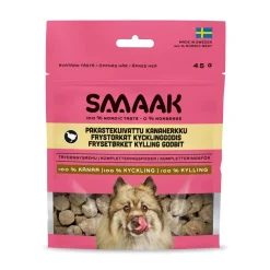 SMAAK Dog Frystorkat Hundgodis Kyckling 45 g