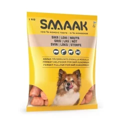 Smaak Raw Complete gris, lax & nöt 1kg Small breed