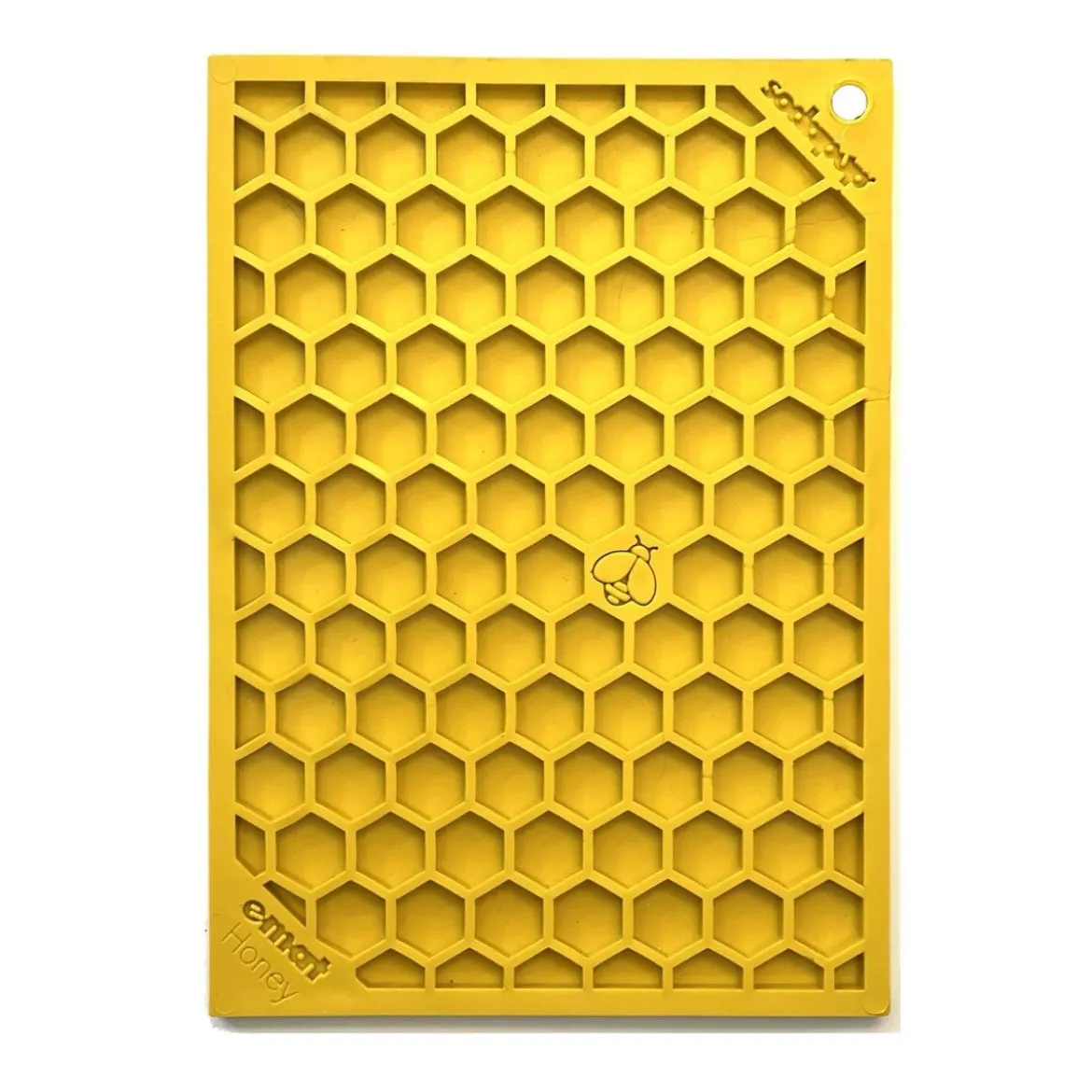 SodaPup Slickmatta Honeycomb Gul 18x13 cm