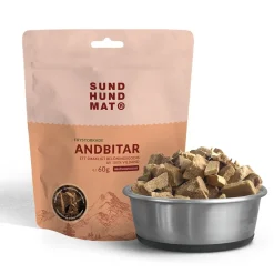 Sund Hundmat Frystorkade Andbitar 60g