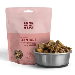 Sund Hundmat Frystorkad Oxnjure 60g
