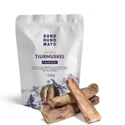 Sund Hundmat Frystorkad Tjurmuskel 220g
