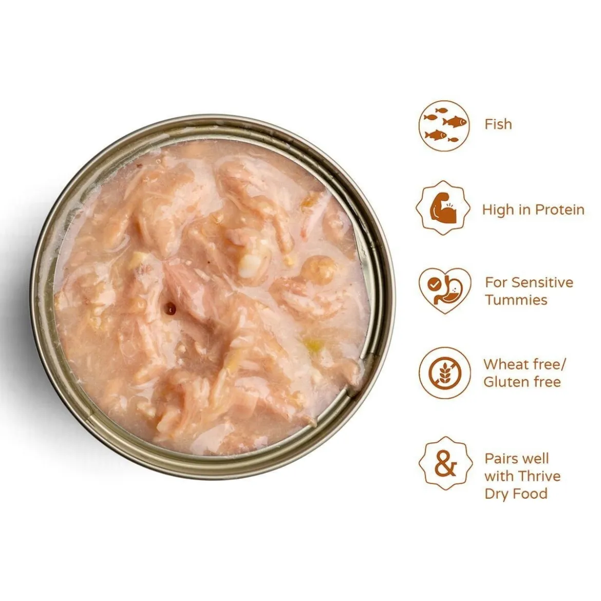 Thrive Tonfisk, Räkor & Bläckfisk 75 g