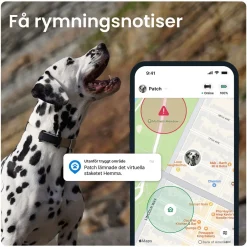 Tractive GPS & Health Tracker för Hundar Svart