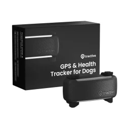 Tractive GPS & Health Tracker för Hundar Svart