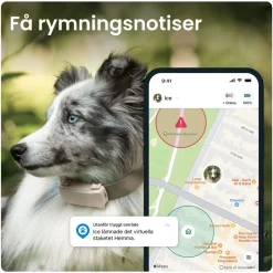 Tractive GPS & Health Tracker för Hundar Brun