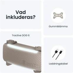 Tractive GPS & Health Tracker för Hundar Brun