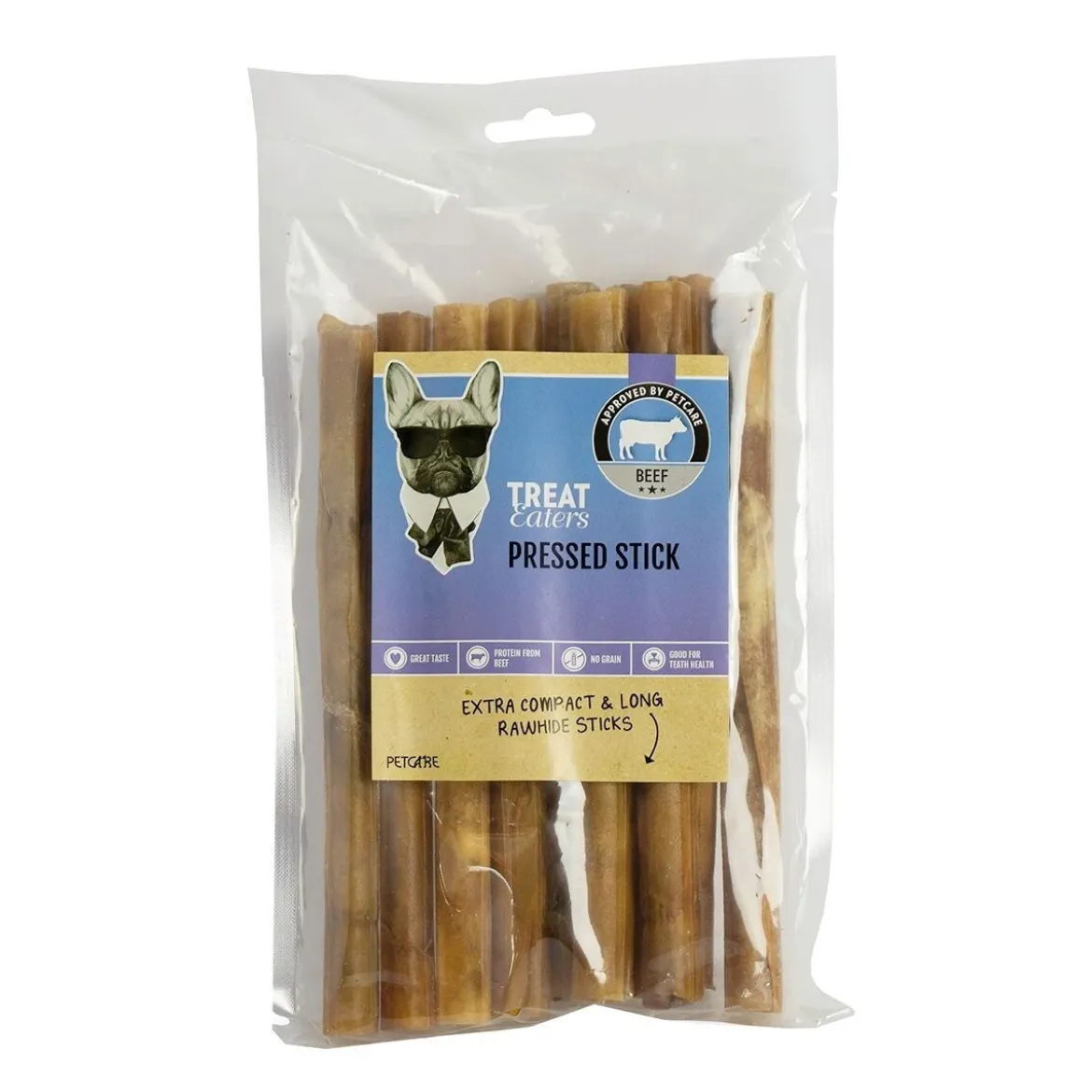 Treateaters Tuggben av pressad Råhud 10-pack