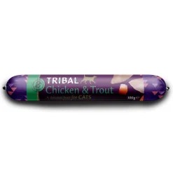Tribal Cat Chicken & Trout Sausage Kattfoder 100 g