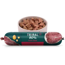 Tribal Dog 80% Duck Sausage Hundfoder 300 g
