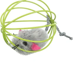 Trixie Boll med leksaksmus 6 cm
