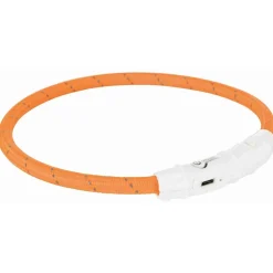 Trixie Flash Light LED-halsband Orange
