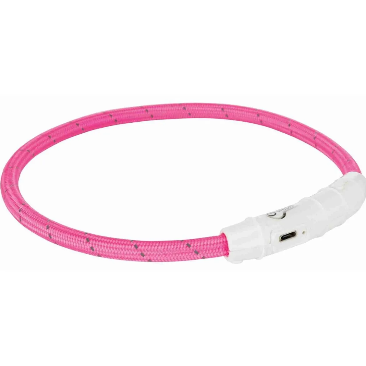 Trixie Flash Light LED-halsband Rosa