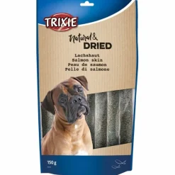 Trixie Hundgodis Torkat Laxskinn 100 g