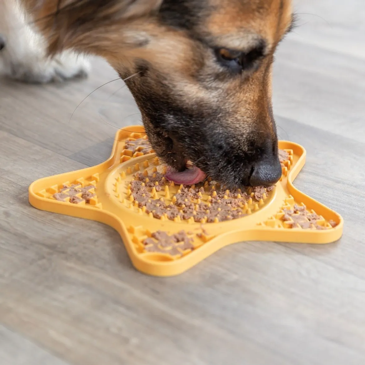 Trixie Lick'n'Snack Slickmatta Gul 23,5 cm