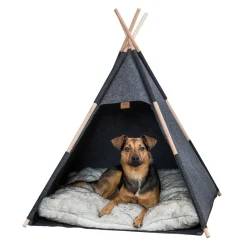 Trixie Tipi Tält för Hund och Katt Grå