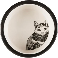 Trixie Zentangle Kattskål Keramik 300 ml