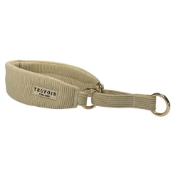 Trufois Brett Hundhalsband Halvstryp Beige