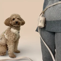 Trufois Multifunktionellt Hundkoppel Beige