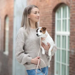 Tyylivoitto Hundkoppel Flätat Beige