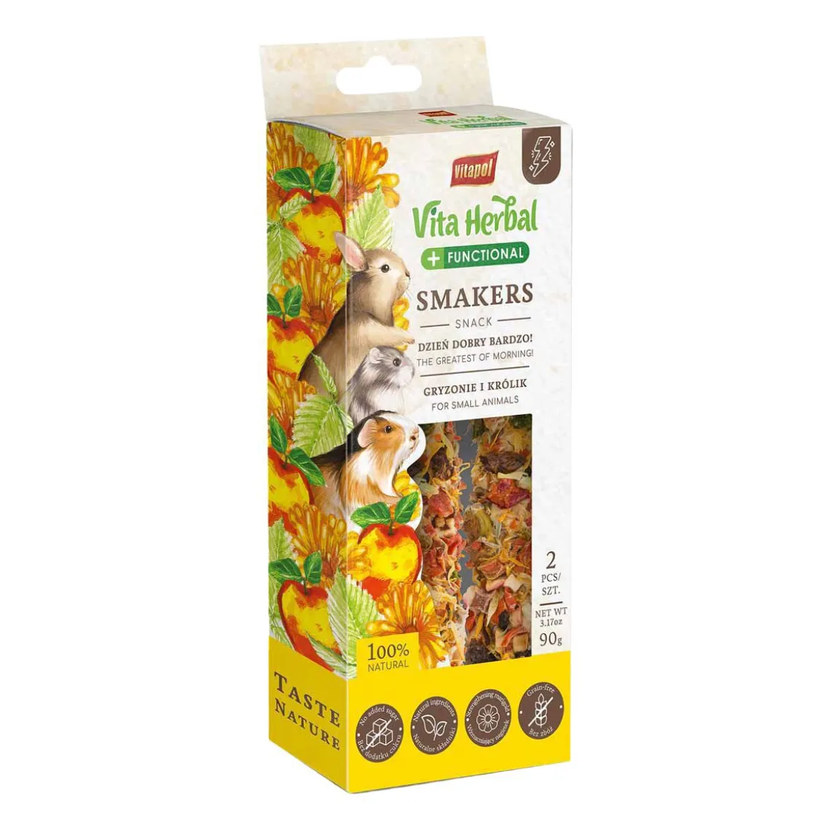 Vita Herbal Functional Smakers Morning Smådjursgodis 90 g
