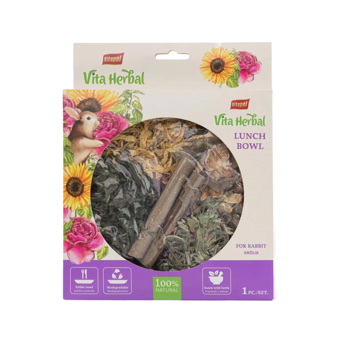 Vita Herbal Lunch Bowl Rabbit Kaningodis 150 g