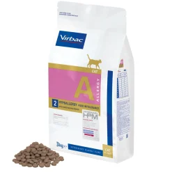 Vribac HPM Cat A2 Allergy Hypoallergy Salmon Veterinärfoder till Katt 3 kg