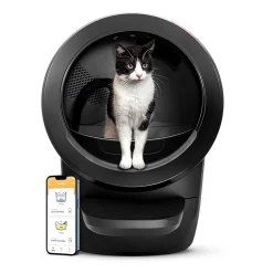 Whisker Litter-Robot 4 Självrengörande Kattlåda Svart