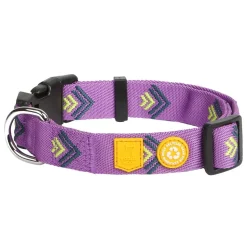 Woolly Wolf Northern Lights Hundhalsband Lila