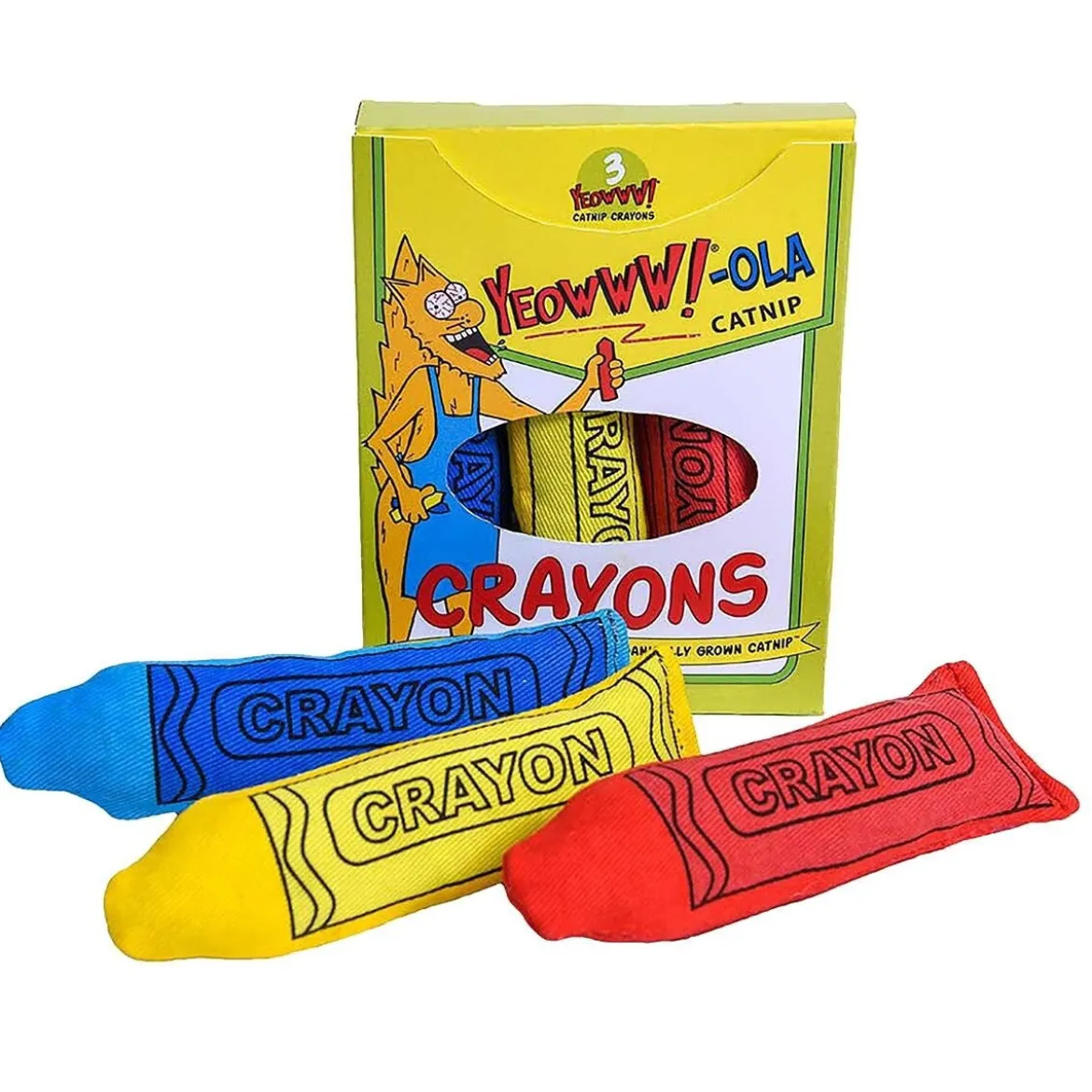 Yeowww! Kattmynta Kritor 3-pack