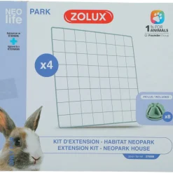 Zolux Nlife Extra Galler till Neopark Modulär Kaninbur 4-pack