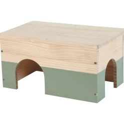 Zolux Nlife Kaninhus i Trä Grön 40 x 25,2 cm